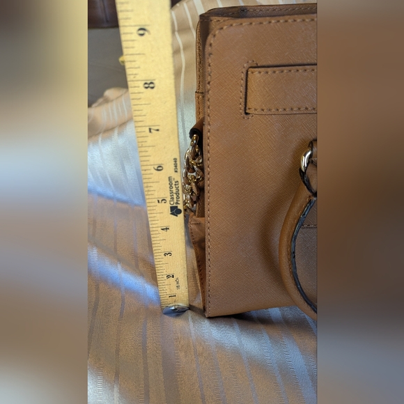 Michael Kors Brown Leather Satchel - Picture 3 of 12